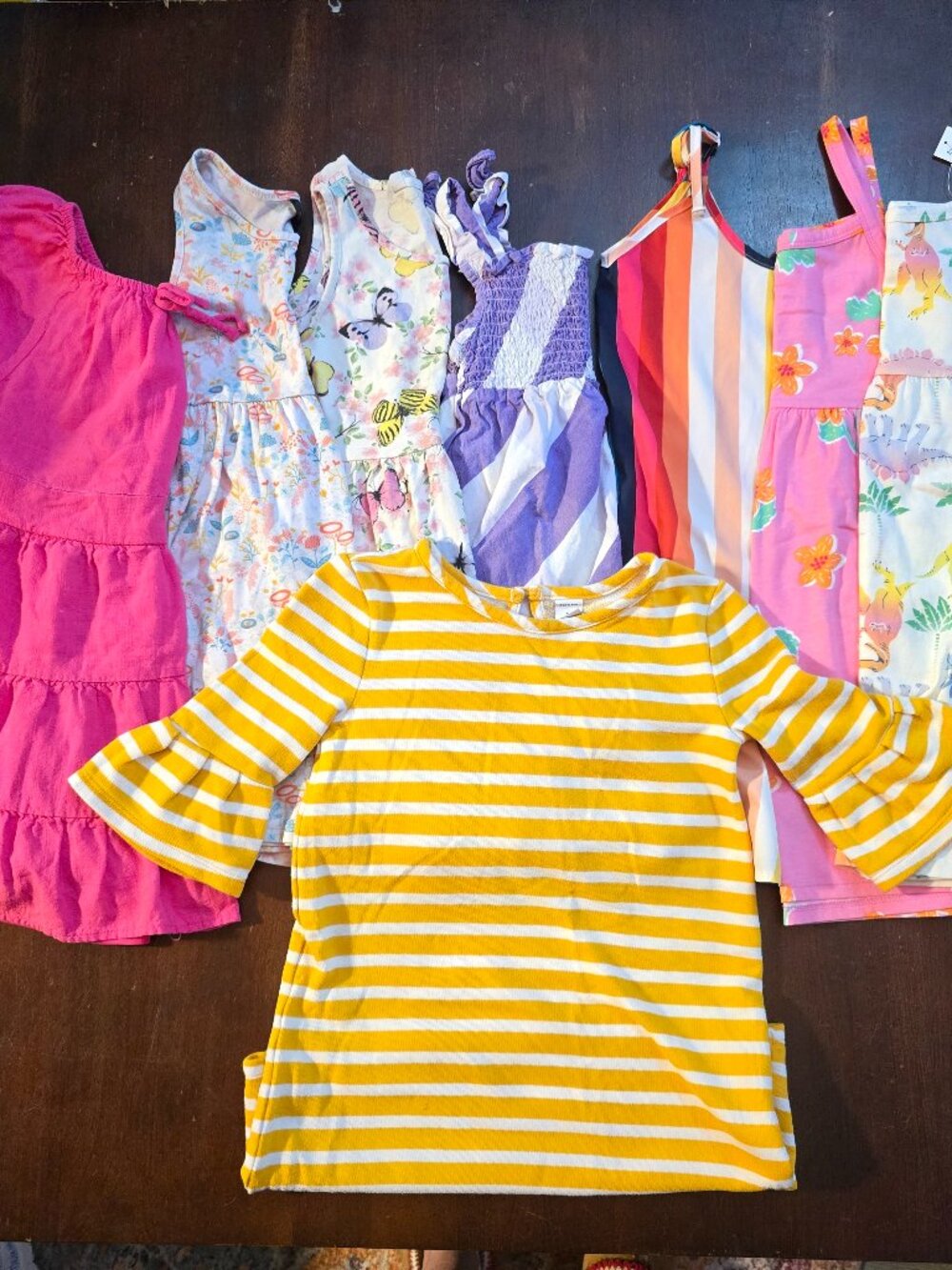 Lot of 8 Girls - Size 5 5T XS/S Summer/Spring Dresses (H&M, Old Navy) NWT Bundle